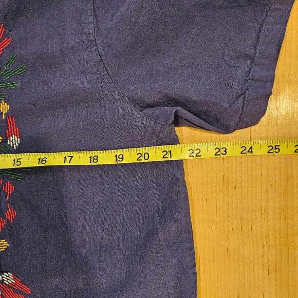 "Folk" Linen Blend Shirt - Picture 4 of 8